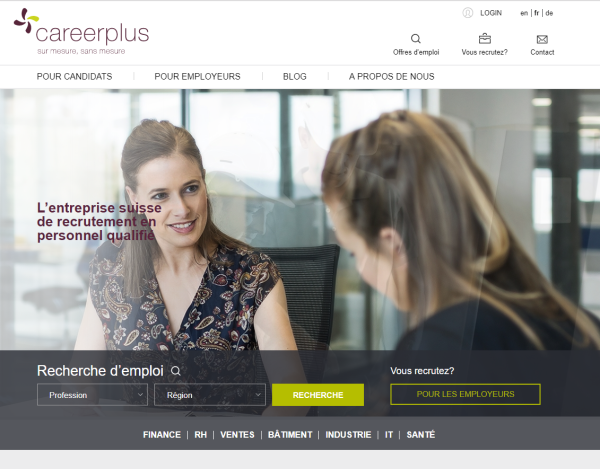 Careerplus - Votre Partenaire Carrière à Lausanne